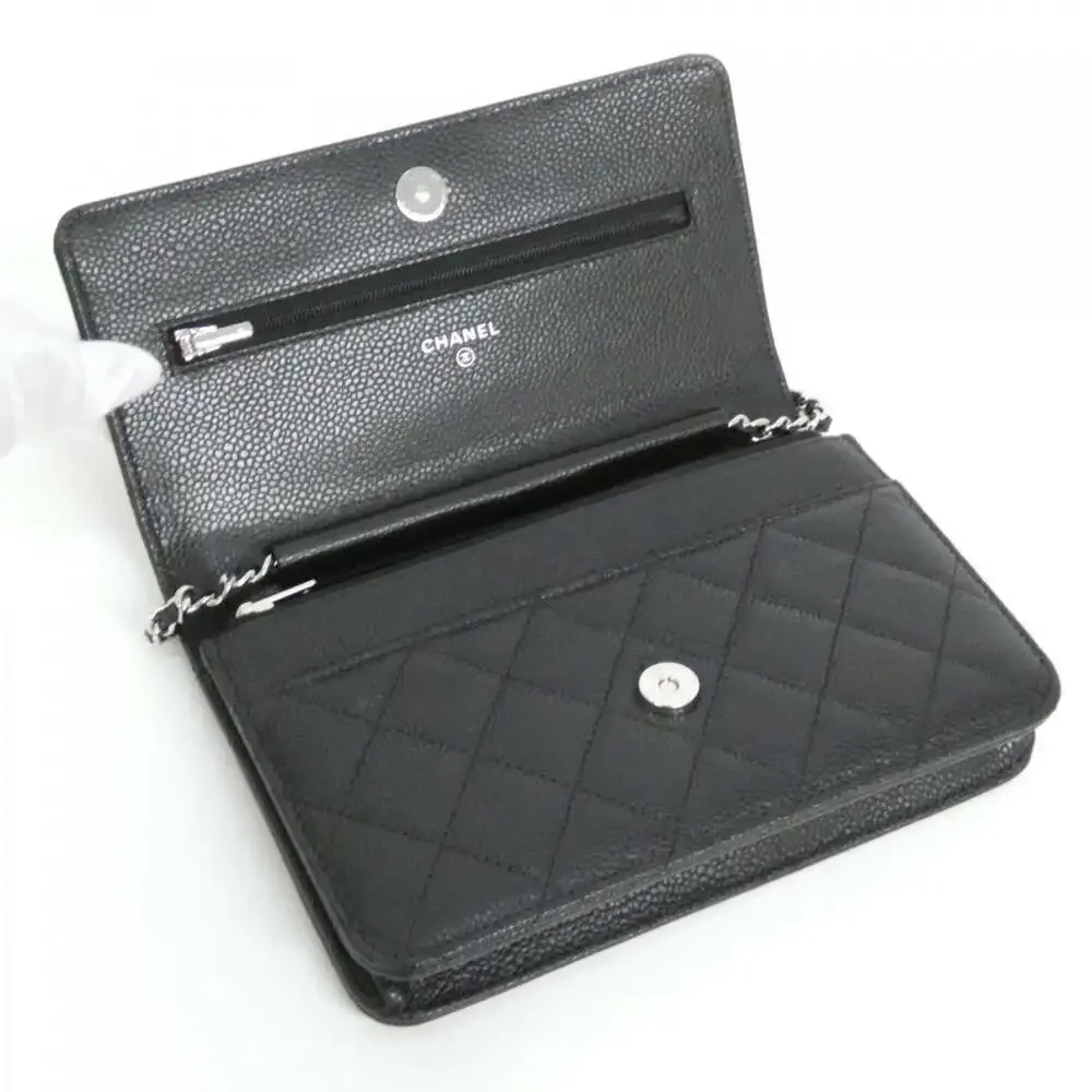 CHANEL Black Wallet